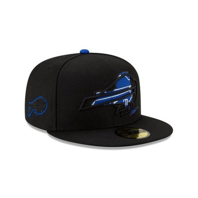 Buffalo Bills Gorra | New Era NFL State Logo Reflect 59fifty Fitted Cap Mexico - Negros